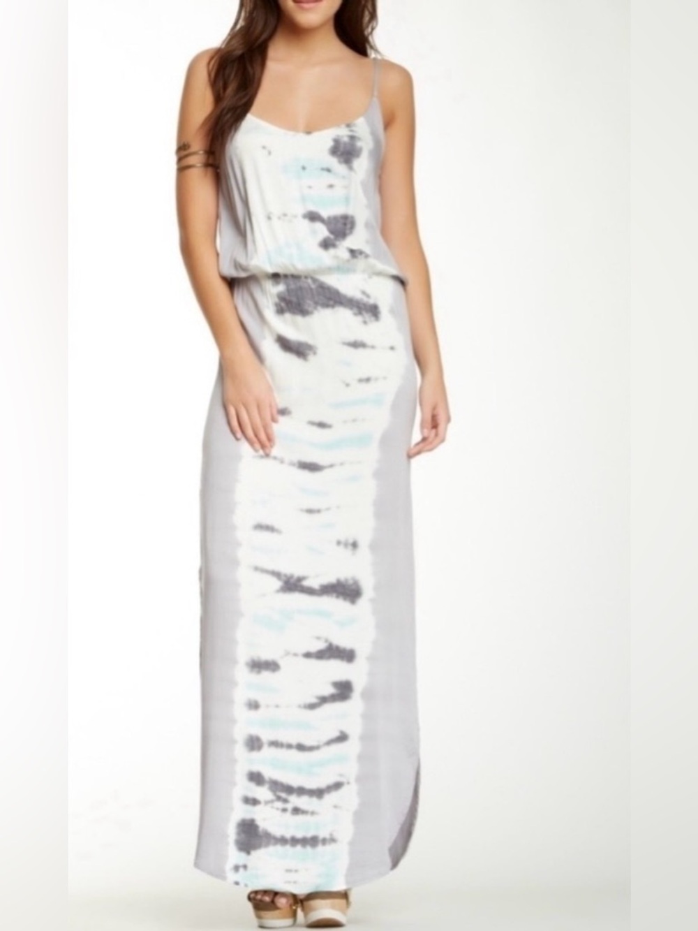 NWOT Young Fabulous and Broke Tie-Dye Sleeveless Dress M